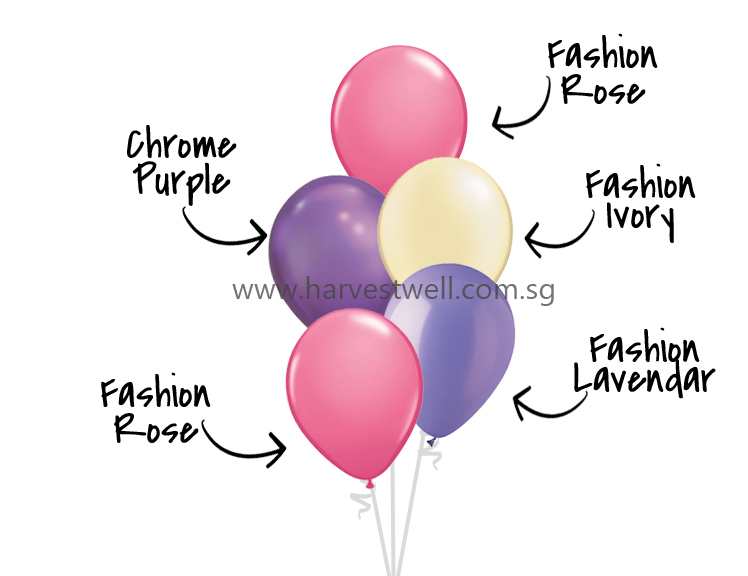 Create Your Own Bouquet 5 Balloons MIX Series